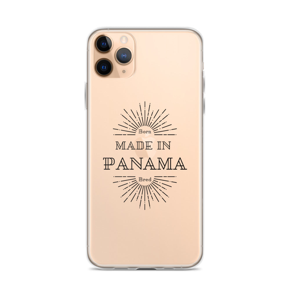 Made in Panama Born and Bred iPhone Case