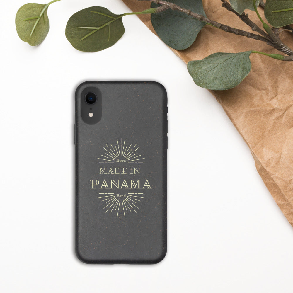 Made in Panama Born and Bred Biodegradable phone case