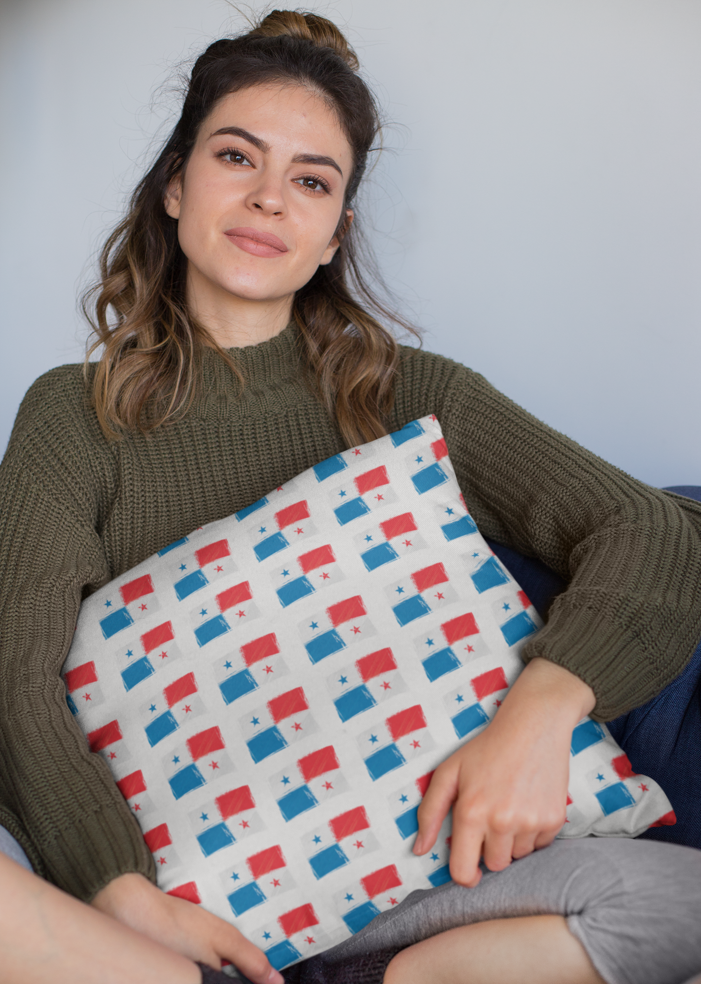 Panama Flag Pillow Cover