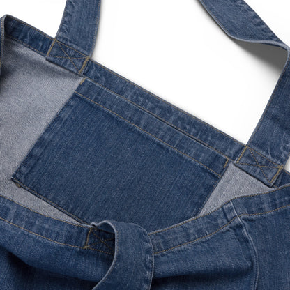 Panama Pollerita Organic Denim Tote Bag