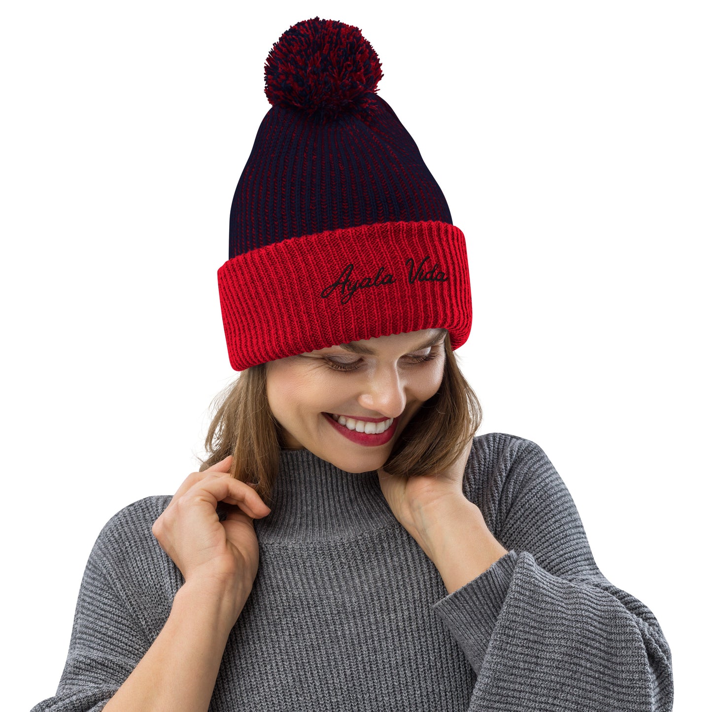 Panama Ayala Vida Pom-Pom Beanie