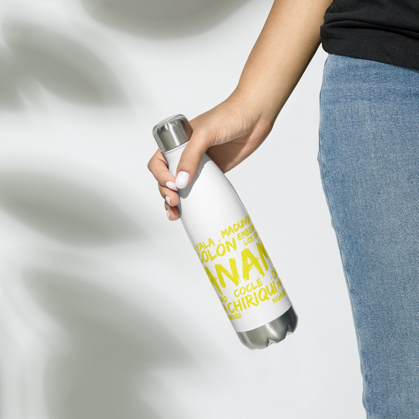 Panama Somos Todos Stainless Steel Water Bottle