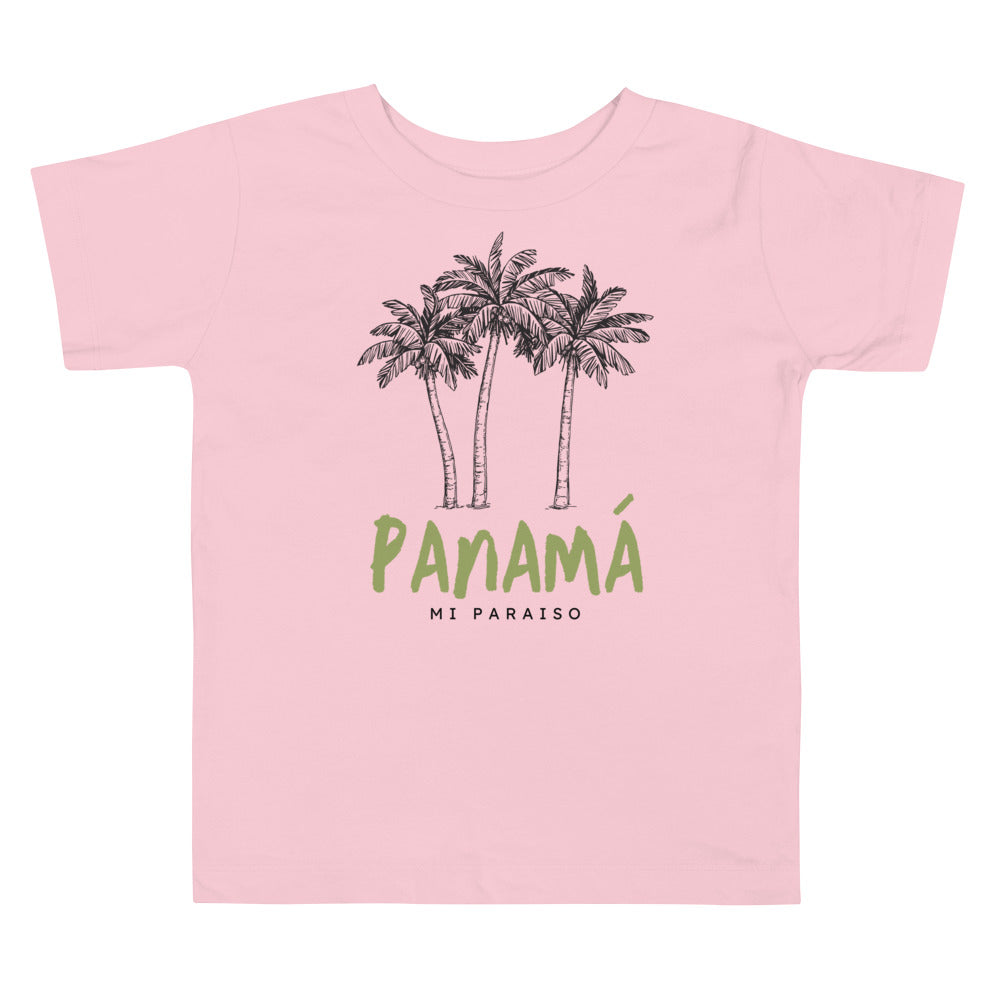 Panama Mi Paraiso Toddler Tee