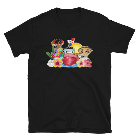 Panama Conga Pollera y Amigos Unisex T-Shirt