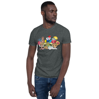 Panama Conga Pollera y Amigos Unisex T-Shirt