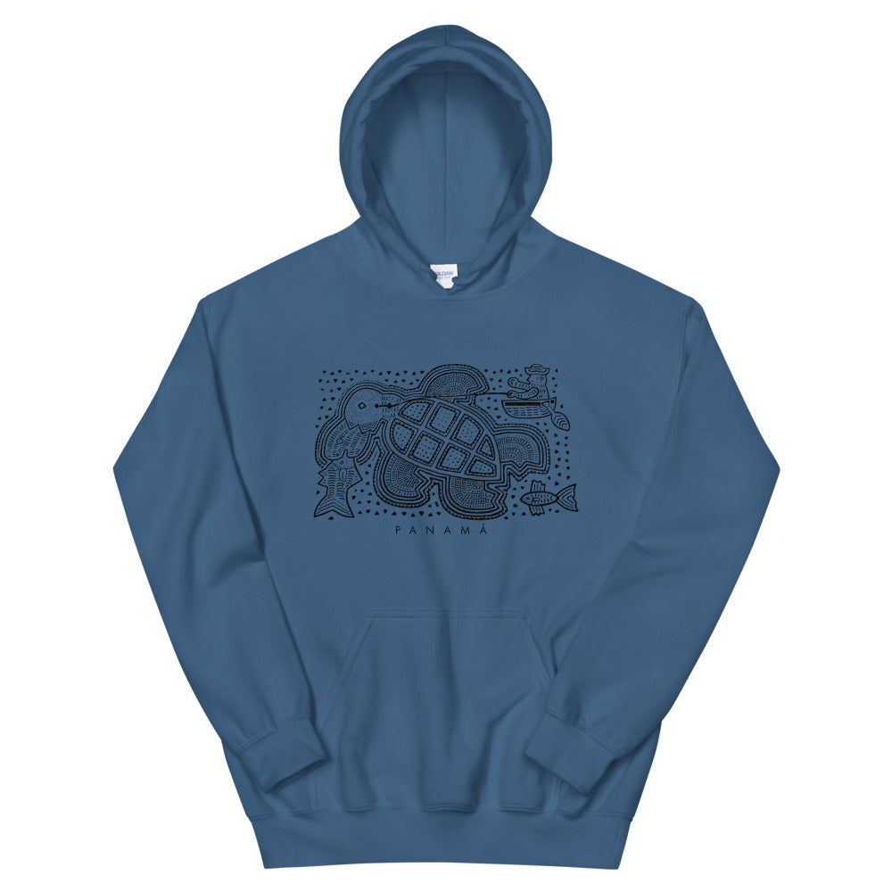 Panama Turtle Unisex Hoodie