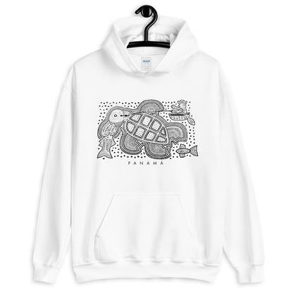 Panama Turtle Unisex Hoodie