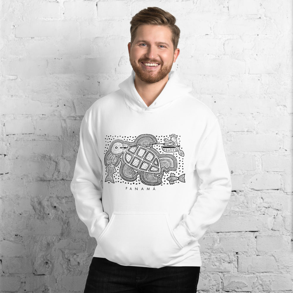 Panama Turtle Unisex Hoodie