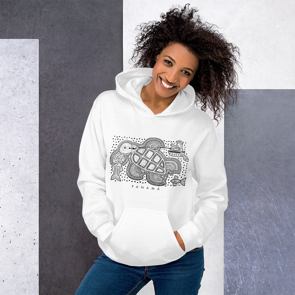 Panama Turtle Unisex Hoodie