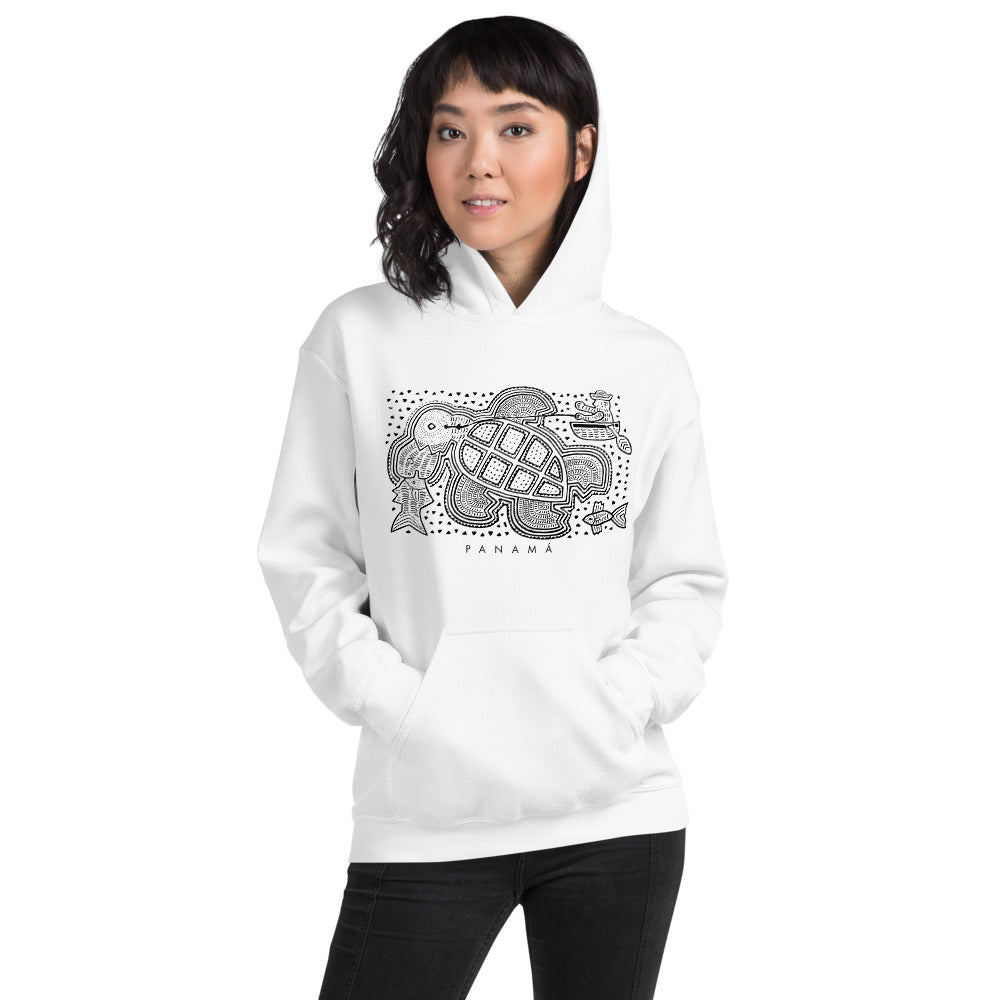 Panama Turtle Unisex Hoodie