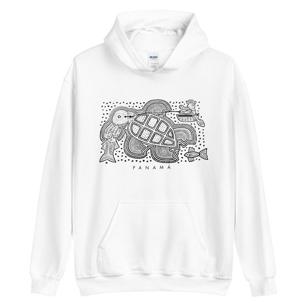 Panama Turtle Unisex Hoodie