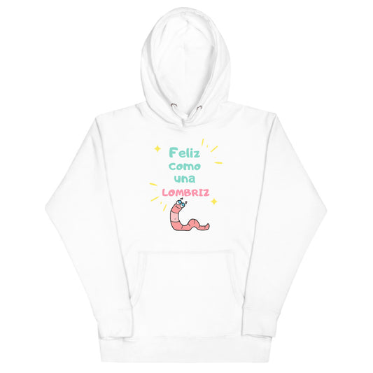 Panama Feliz Como Una Lombriz Unisex Hoodie