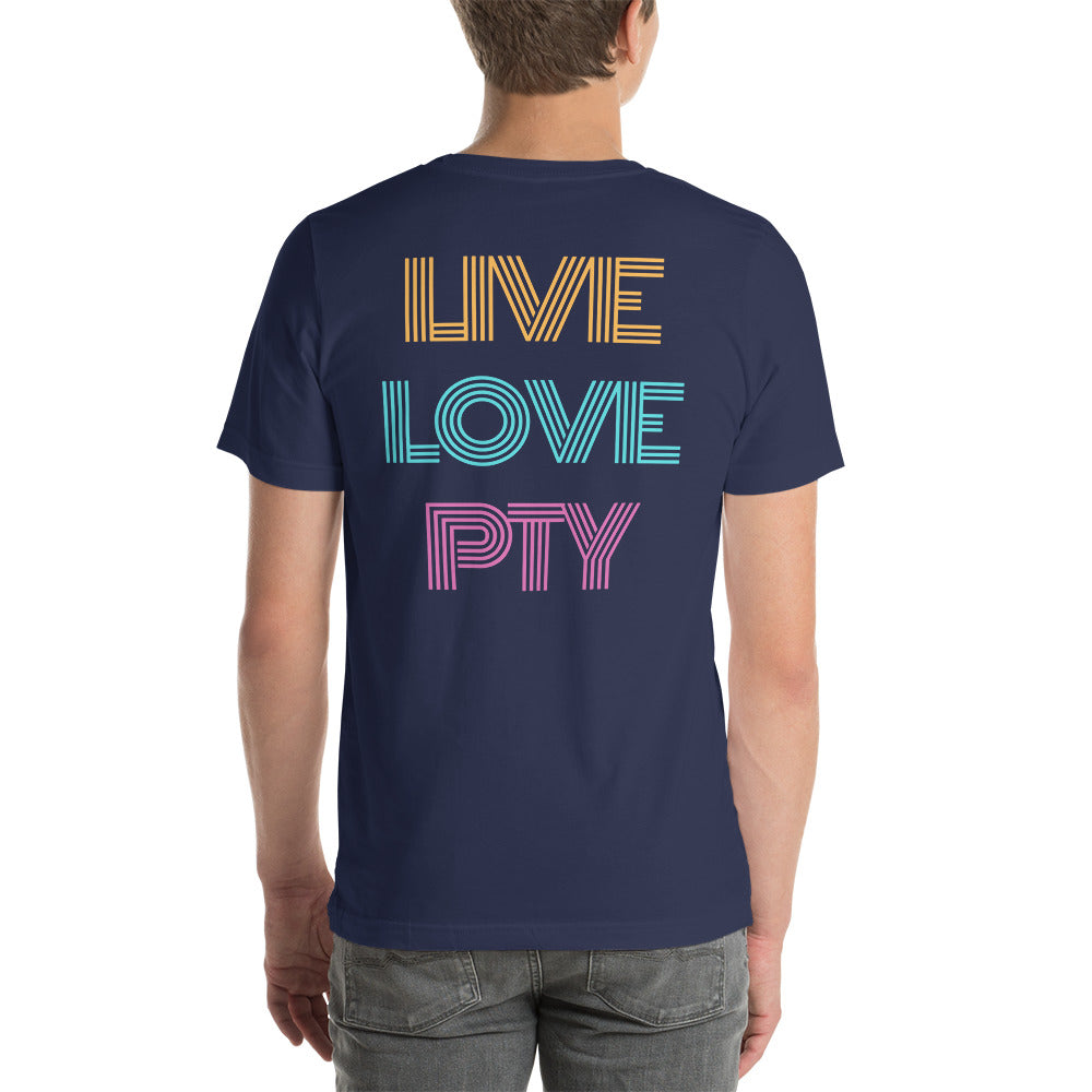 Live Love PTY Panama Short-Sleeve Unisex T-Shirt