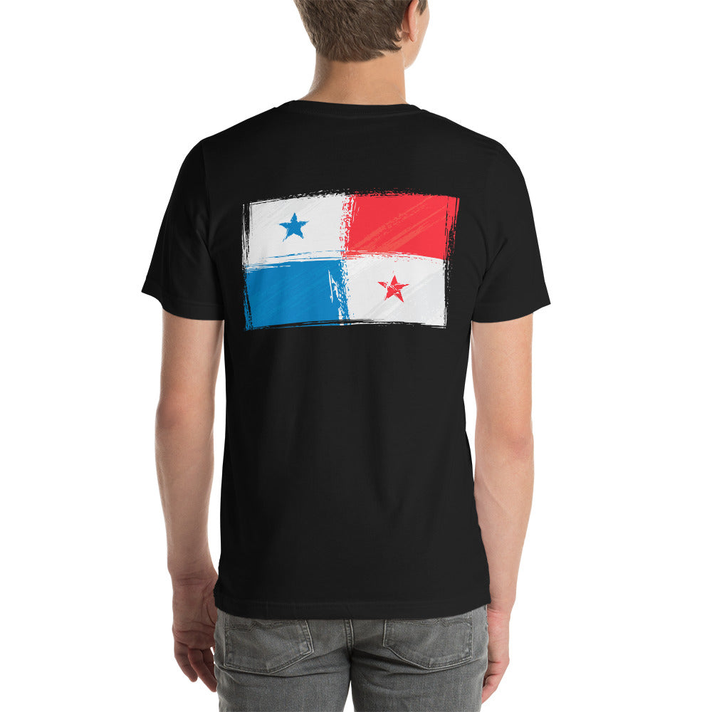 Panama Flag T-Shirt Design in the Back