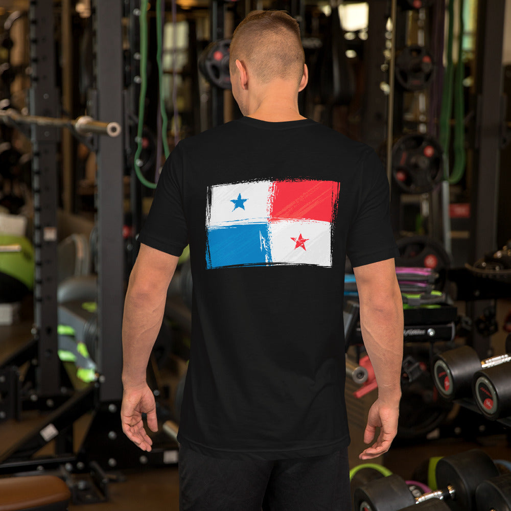 Panama Flag T-Shirt Design in the Back