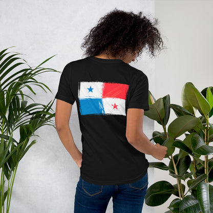 Panama Flag T-Shirt Design in the Back