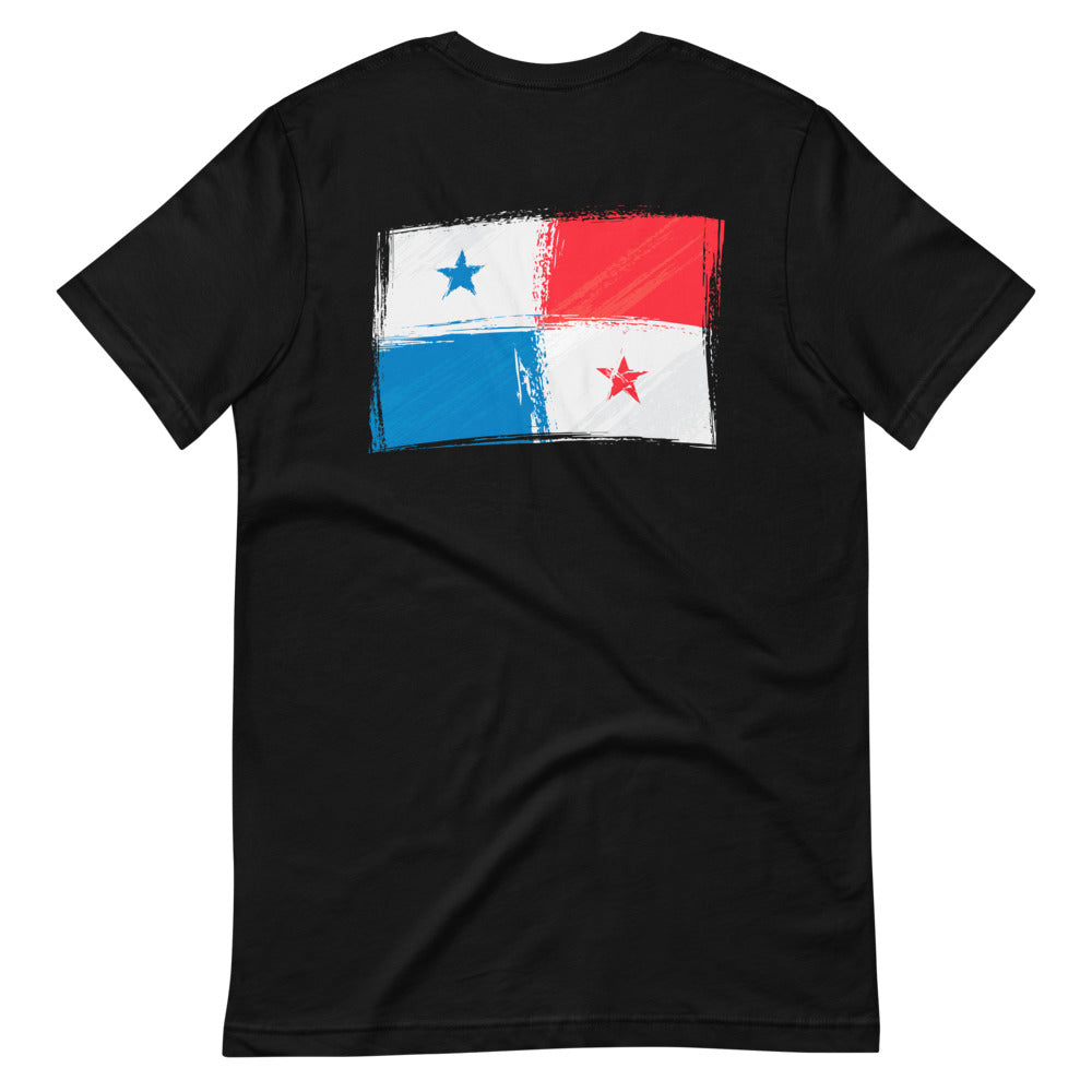 Panama Flag T-Shirt Design in the Back