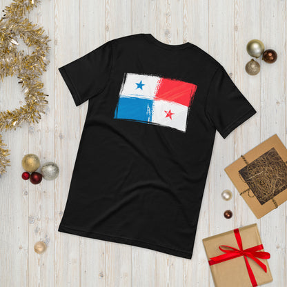 Panama Flag T-Shirt Design in the Back