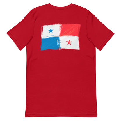 Panama Flag T-Shirt Design in the Back