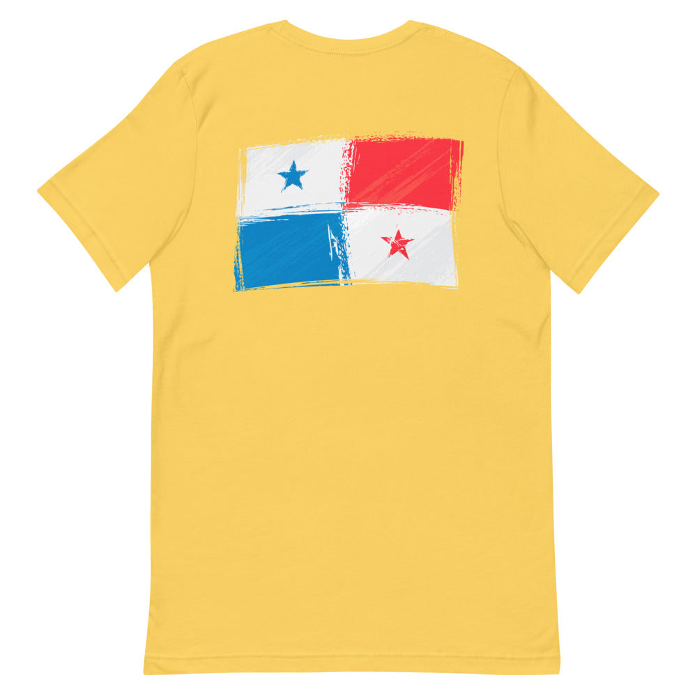 Panama Flag T-Shirt Design in the Back