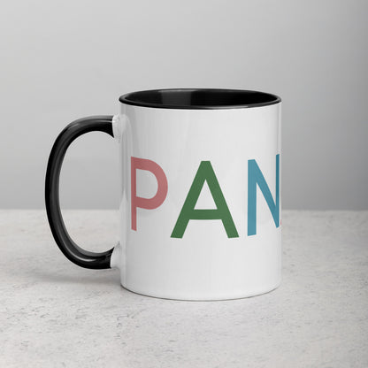 Colorful Panama Mug with Color Inside