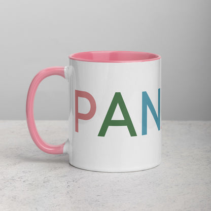 Colorful Panama Mug with Color Inside