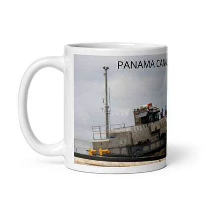 Panama Canal Locomotoras Coffee Mug