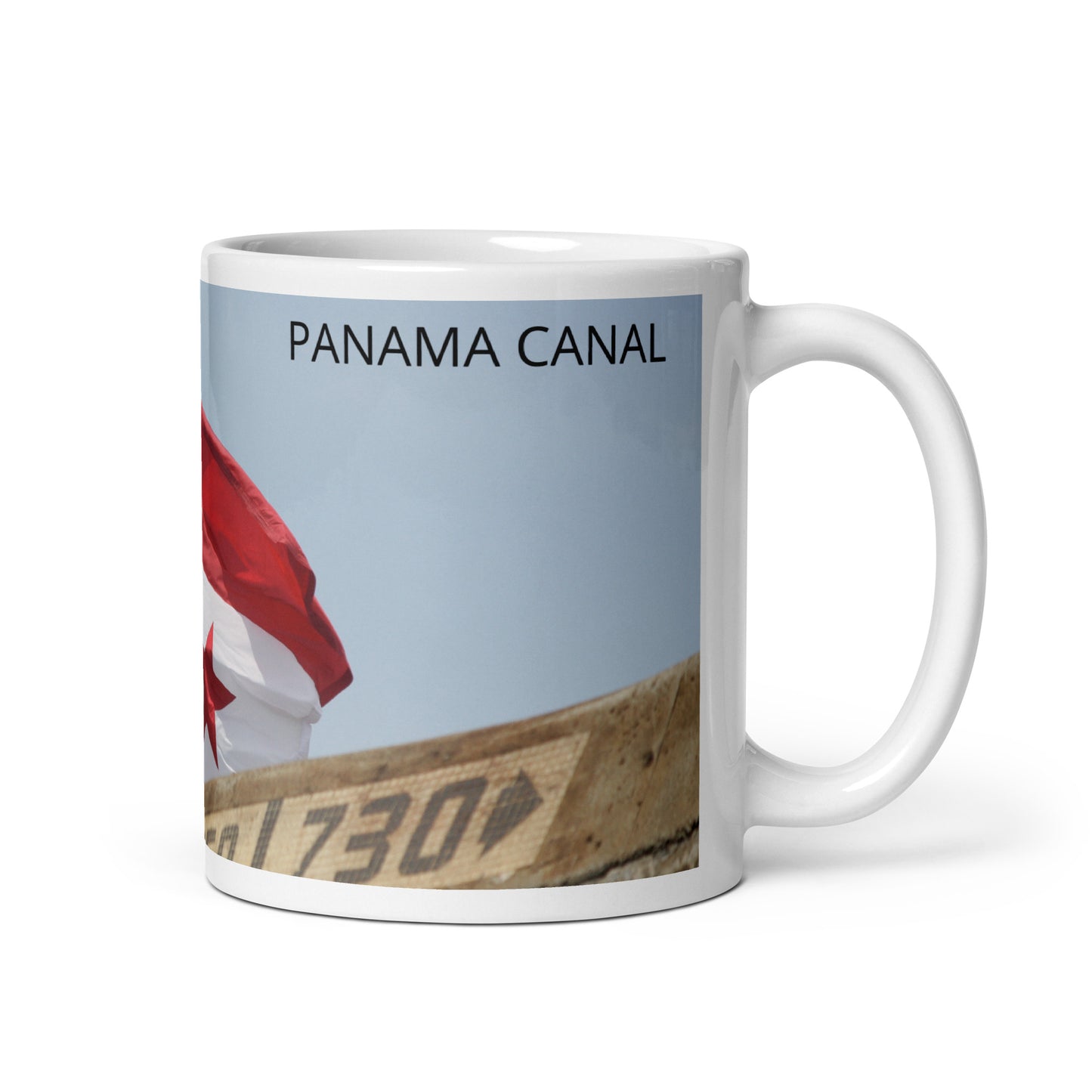 Panama Canal Flag Coffee Mug