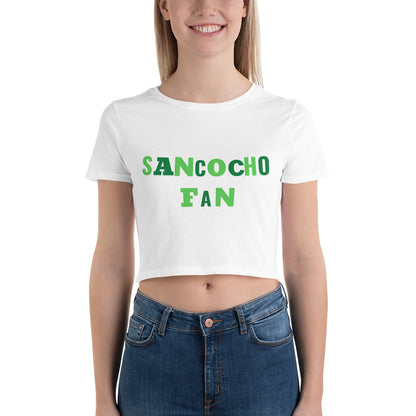 Panama Sancocho Fan Women’s Crop Tee