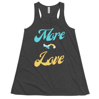 More Love Panama Women's Flowy Racerback Tank